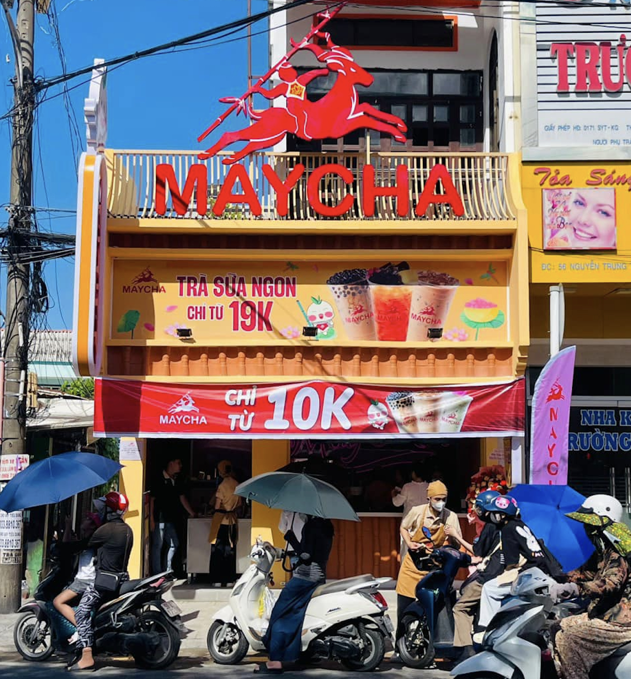 Quảng c&aacute;o tr&agrave; sữa tr&ecirc;n Zalo nhưng chơi chữ phản cảm, MayCha n&oacute;i g&igrave;?- Ảnh 4.