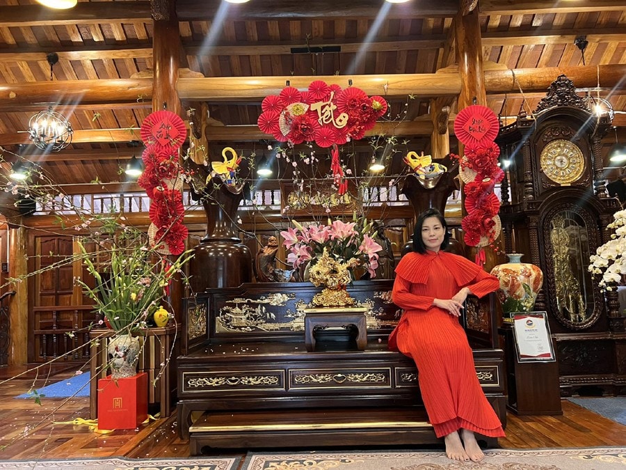 Cơ ngơi của NSND Xu&acirc;n Bắc: 4 mặt đều l&agrave; gỗ tự nhi&ecirc;n, rộng ng&agrave;n m&eacute;t vu&ocirc;ng chưa đi đ&atilde; thấy "lạc lối"- Ảnh 11.