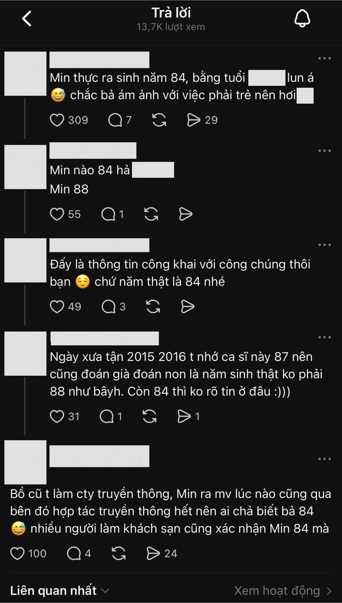 Rầm rộ th&ocirc;ng tin MIN kh&ocirc;ng phải sinh năm 1988- Ảnh 1.