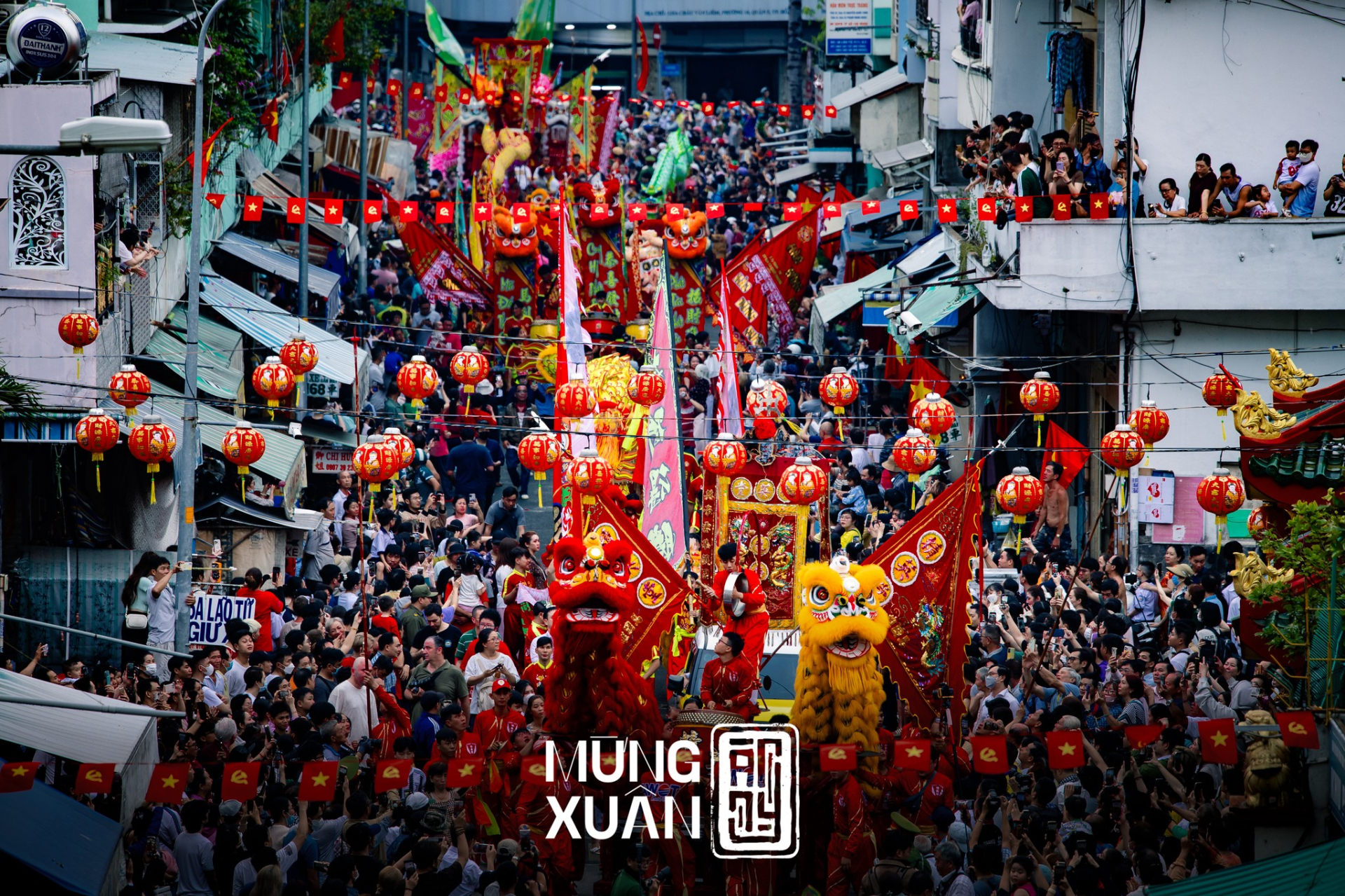 Một khu vực TP HCM vẫn đang ăn Tết rất lớn- Ảnh 1.