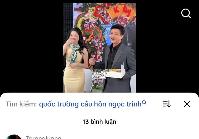 Quốc Trường cầu h&ocirc;n Ngọc Trinh?- Ảnh 1.