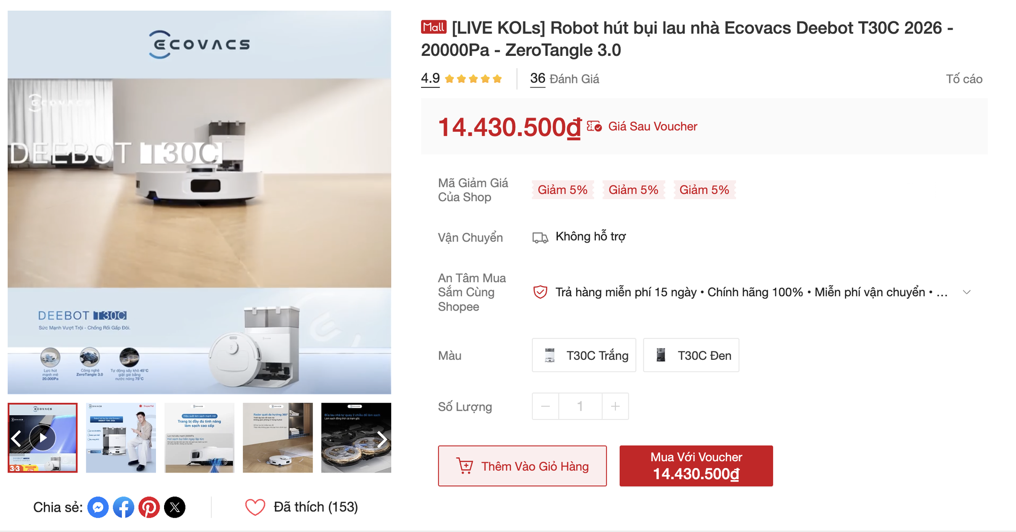 Máy hút ẩm, robot hút bụi - lau nhà và loạt đồ gia dụng giảm chưa từng có ngày siêu sale 3/3- Ảnh 3. Máy hút ẩm, robot hút bụi - lau nhà và loạt đồ gia dụng giảm chưa từng có ngày siêu sale 3/3- Ảnh 3.