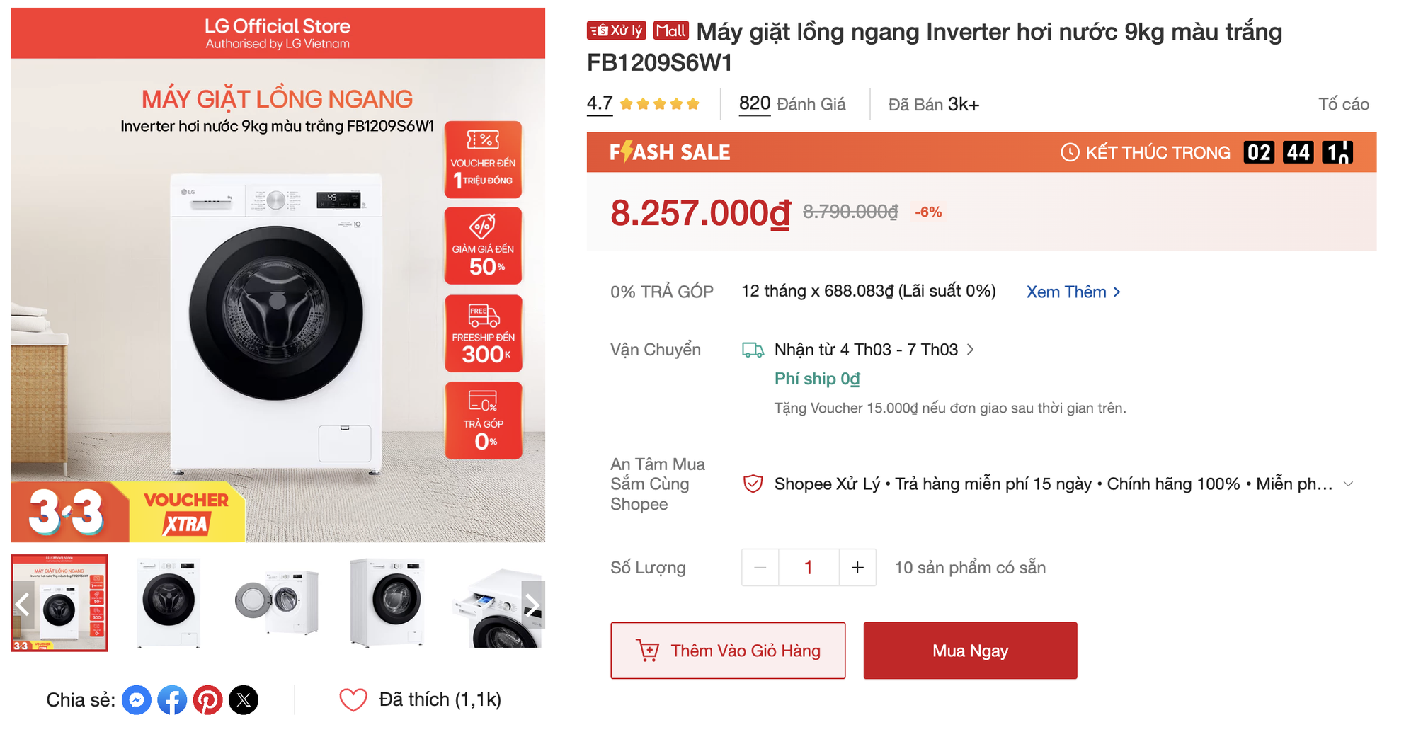 Máy hút ẩm, robot hút bụi - lau nhà và loạt đồ gia dụng giảm chưa từng có ngày siêu sale 3/3- Ảnh 4. Máy hút ẩm, robot hút bụi - lau nhà và loạt đồ gia dụng giảm chưa từng có ngày siêu sale 3/3- Ảnh 4.