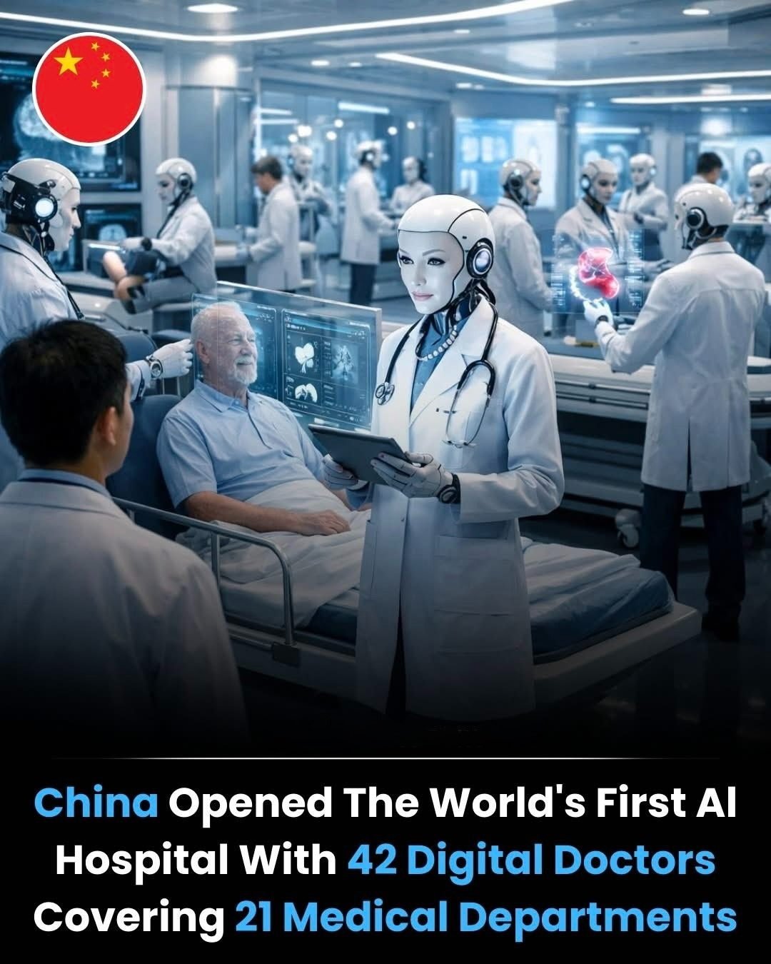 Bệnh viện b&aacute;c sĩ AI đầu ti&ecirc;n tr&ecirc;n thế giới xuất hiện tại Trung Quốc!- Ảnh 1.