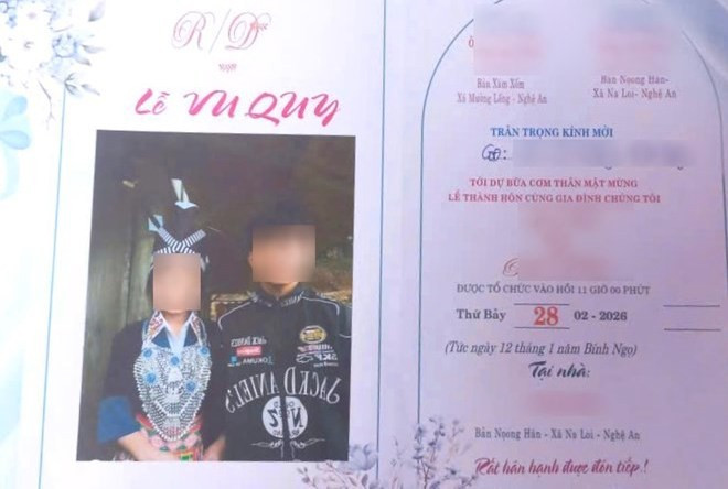 Th&ocirc;ng tin mới vụ 2 nữ sinh lớp 8 bị "bắt" về l&agrave;m vợ ở Nghệ An- Ảnh 1.