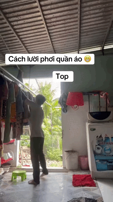 1 thanh ni&ecirc;n phơi quần &aacute;o khiến cả c&otilde;i mạng cho&aacute;ng: 100 triệu người chỉ 1 người nghĩ ra!- Ảnh 2.