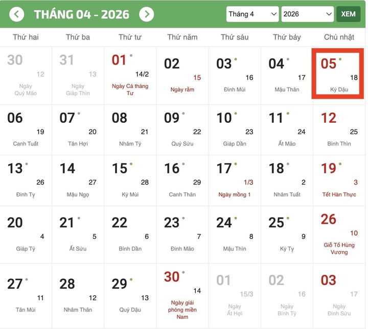 Thanh minh năm 2026 l&agrave; ng&agrave;y mấy th&aacute;ng mấy &Acirc;m lịch?- Ảnh 1.