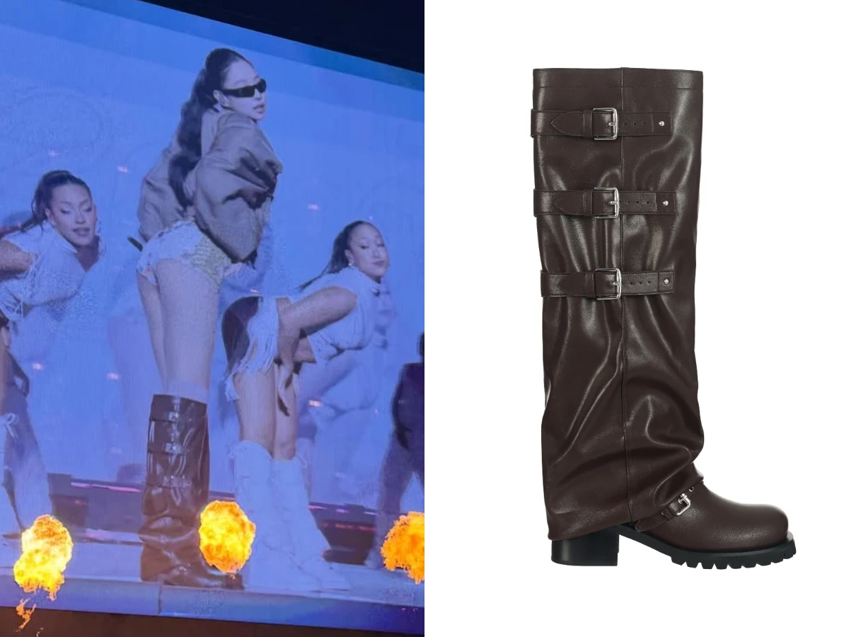 Đ&ocirc;i boots chỉ hơn 2 triệu Jennie thường mang ở concert, hội m&ecirc; nhạc biết chưa?- Ảnh 2.