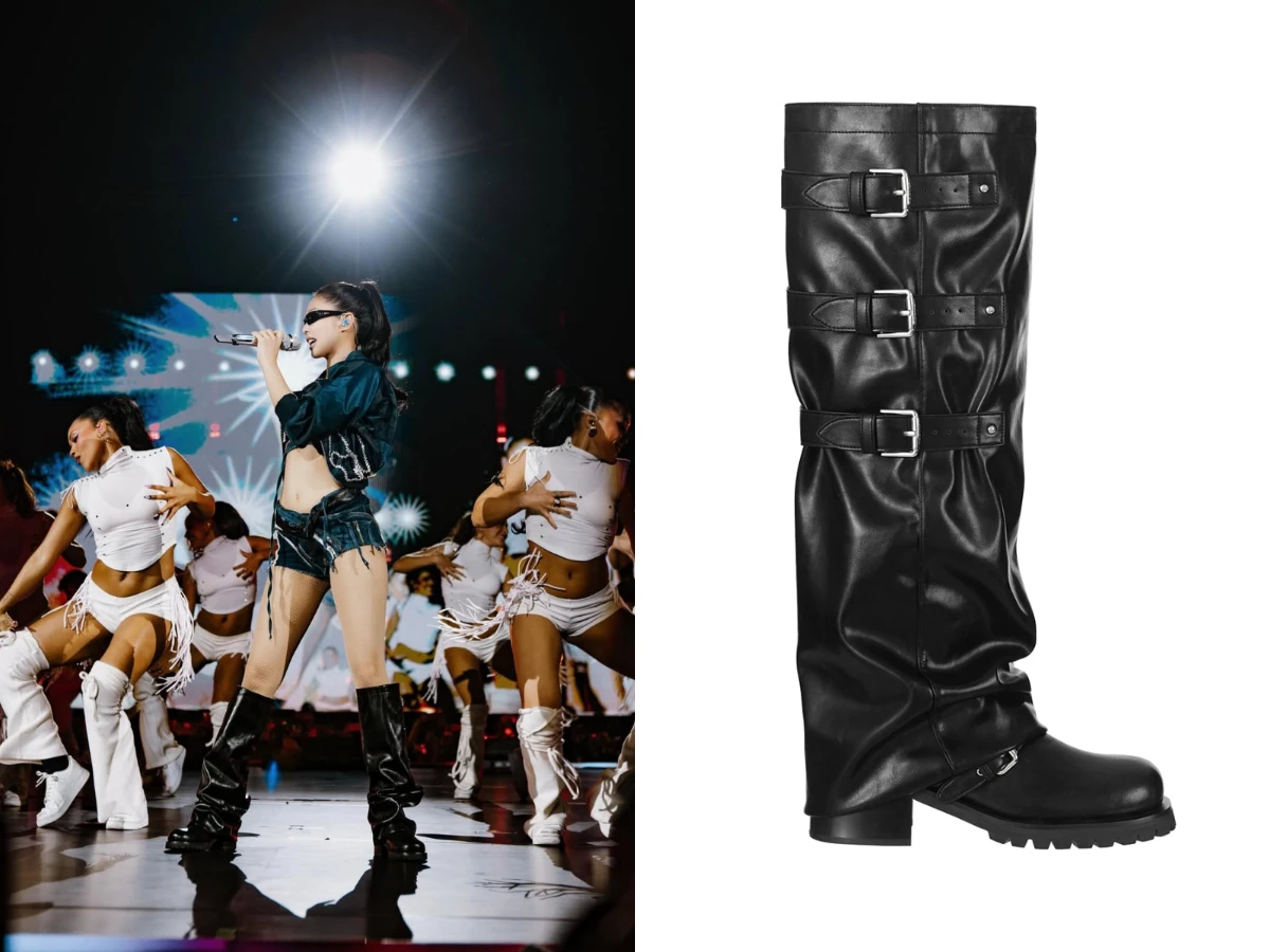 Đ&ocirc;i boots chỉ hơn 2 triệu Jennie thường mang ở concert, hội m&ecirc; nhạc biết chưa?- Ảnh 5.