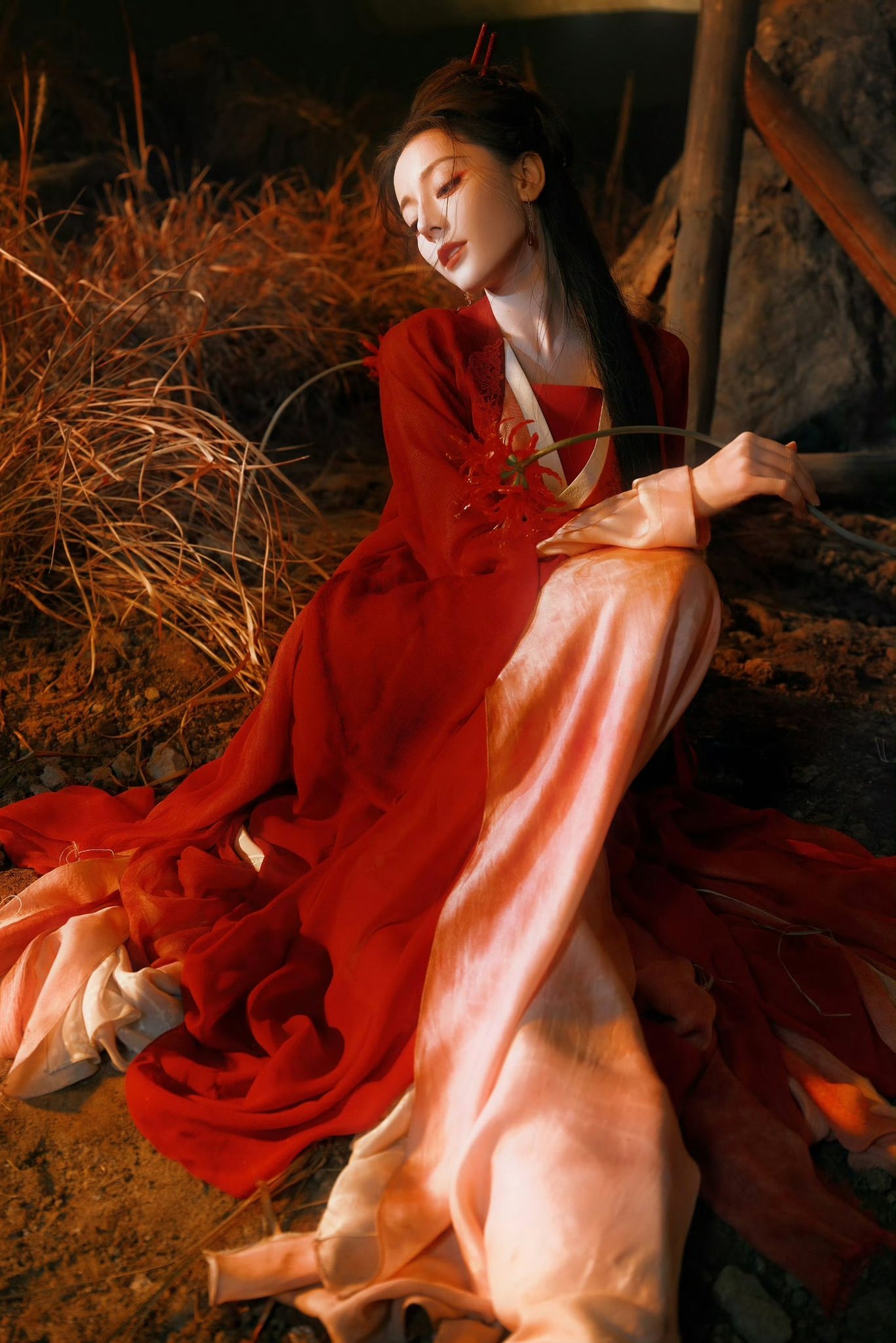 Mỹ nh&acirc;n hồng y đẹp v&ocirc; địch Trung Quốc hiện tại: Nhan sắc t&agrave; mị cuốn ơi l&agrave; cuốn, trời sinh để bỏ b&ugrave;a thi&ecirc;n hạ- Ảnh 10.