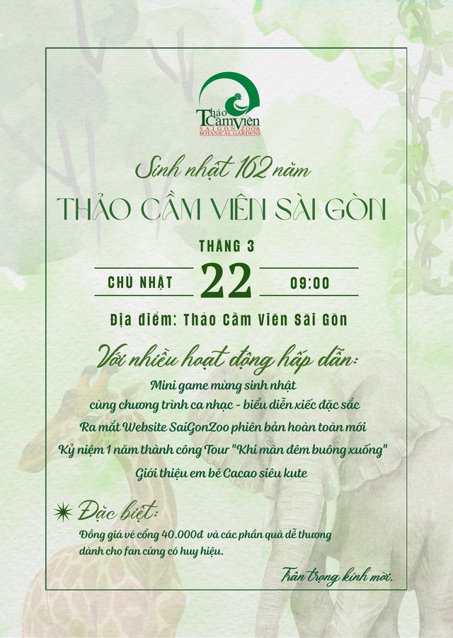 Sở th&uacute; l&acirc;u đời nhất Việt Nam bất ngờ &ldquo;hẹn&rdquo; kh&aacute;ch v&agrave;o 9h s&aacute;ng Chủ nhật tuần n&agrave;y- Ảnh 1.