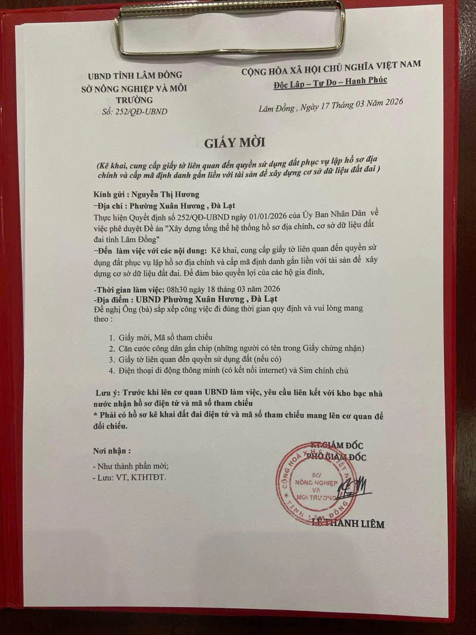 Cẩn trọng khi nhận được "Giấy mời" lạ ở Đ&agrave; Lạt- Ảnh 1.
