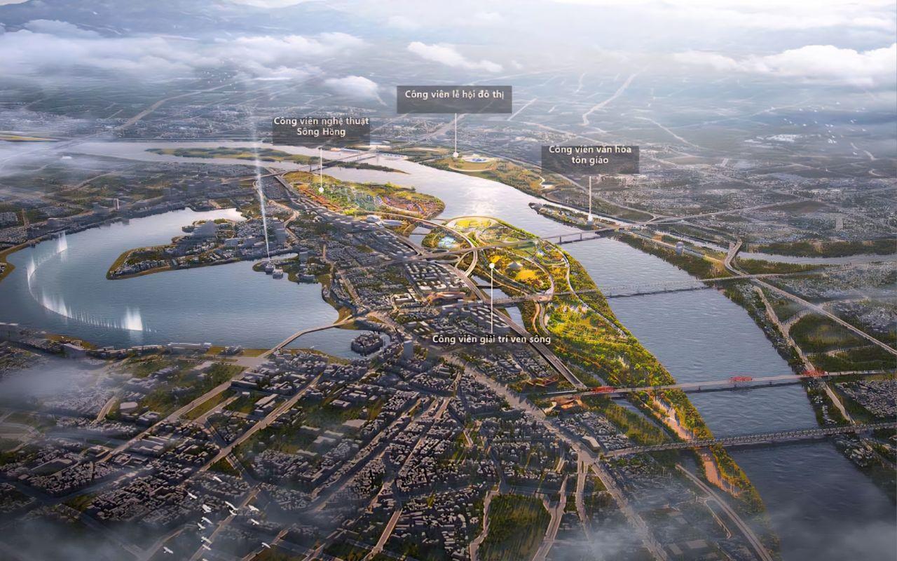 H&agrave; Nội năm 2065 sẽ trở th&agrave;nh si&ecirc;u đ&ocirc; thị to&agrave;n cầu, GRDP 1.920 tỷ USD, thu nhập 2,5 tỷ đồng/người- Ảnh 2.