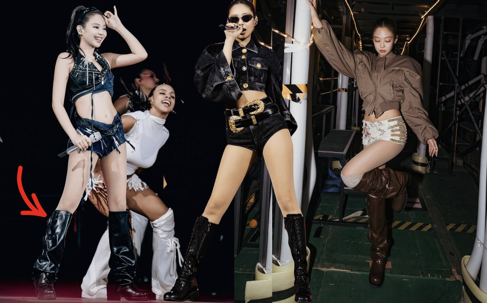 Đ&ocirc;i boots chỉ hơn 2 triệu Jennie thường mang ở concert, hội m&ecirc; nhạc biết chưa?- Ảnh 1.