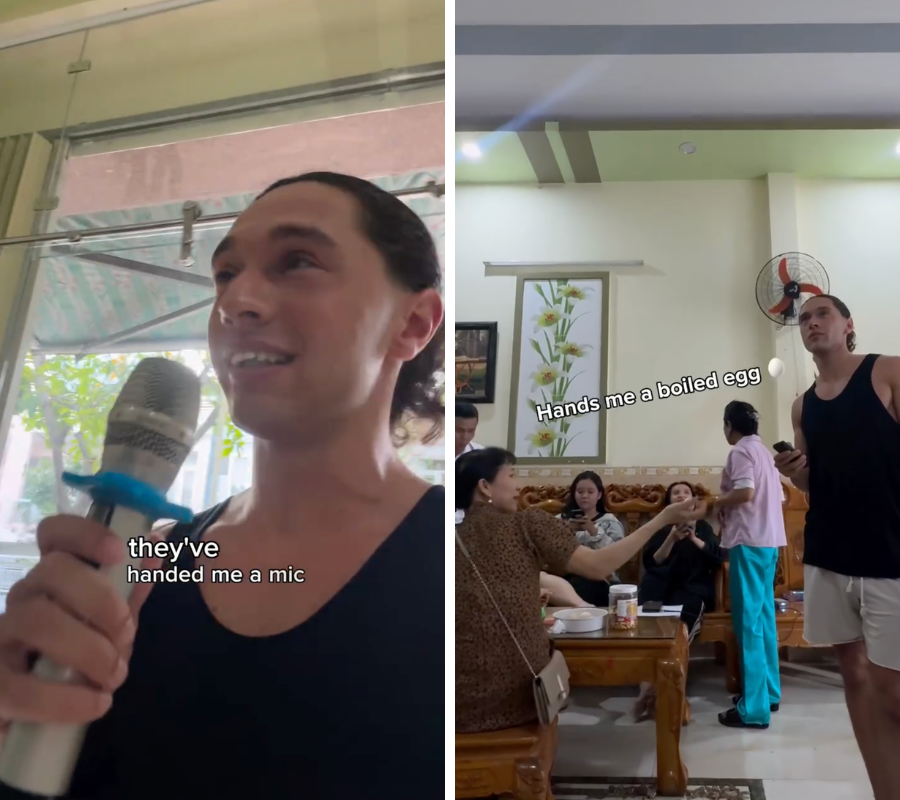 Đi giặt đồ ở Nha Trang, kh&aacute;ch T&acirc;y bị chủ tiệm giữ lại bắt h&aacute;t karaoke cả tiếng- Ảnh 1.