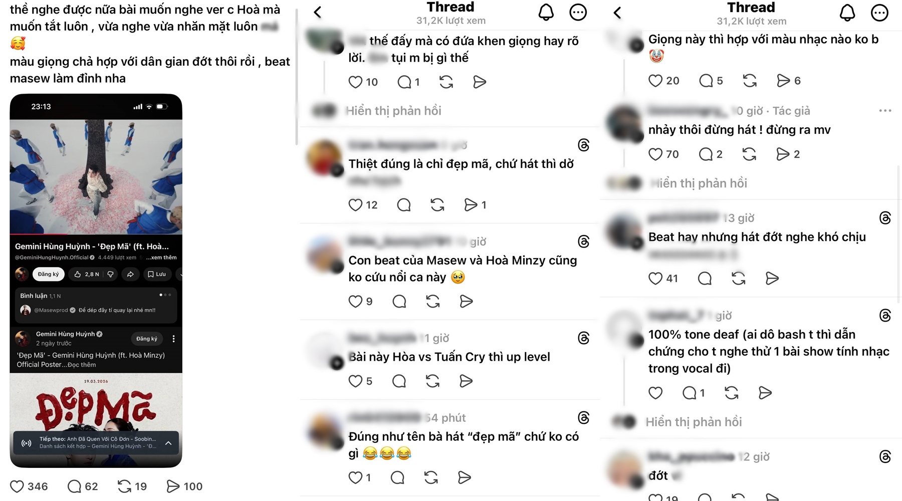 Ho&agrave; Minzy cũng kh&ocirc;ng &ldquo;cứu&rdquo; được điểm yếu của nam ca sĩ Việt nhận đề cử đẹp nhất thế giới- Ảnh 5.