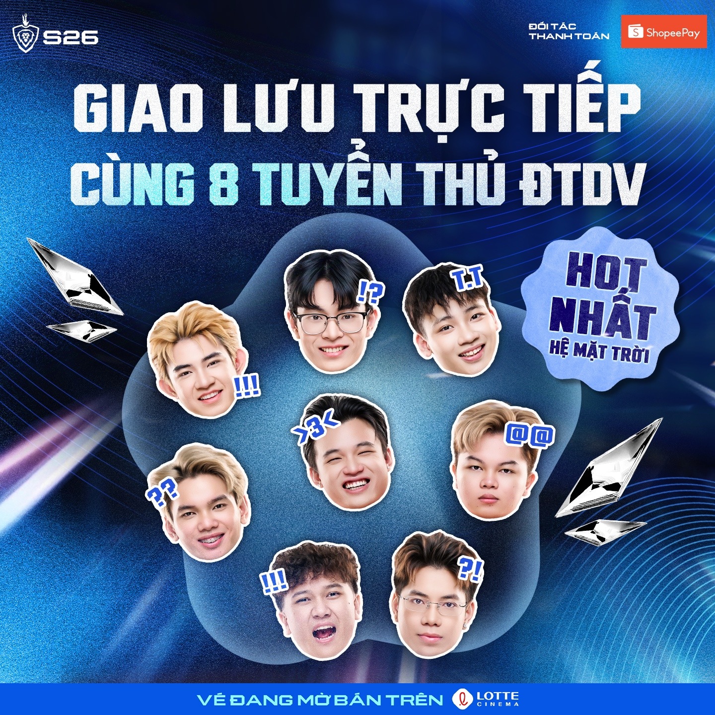 "Anh trai Li&ecirc;n Qu&acirc;n" - Fan meeting AOGS26: S&acirc;n khấu b&ugrave;ng nổ, game thủ ch&aacute;y hết m&igrave;nh- Ảnh 1.