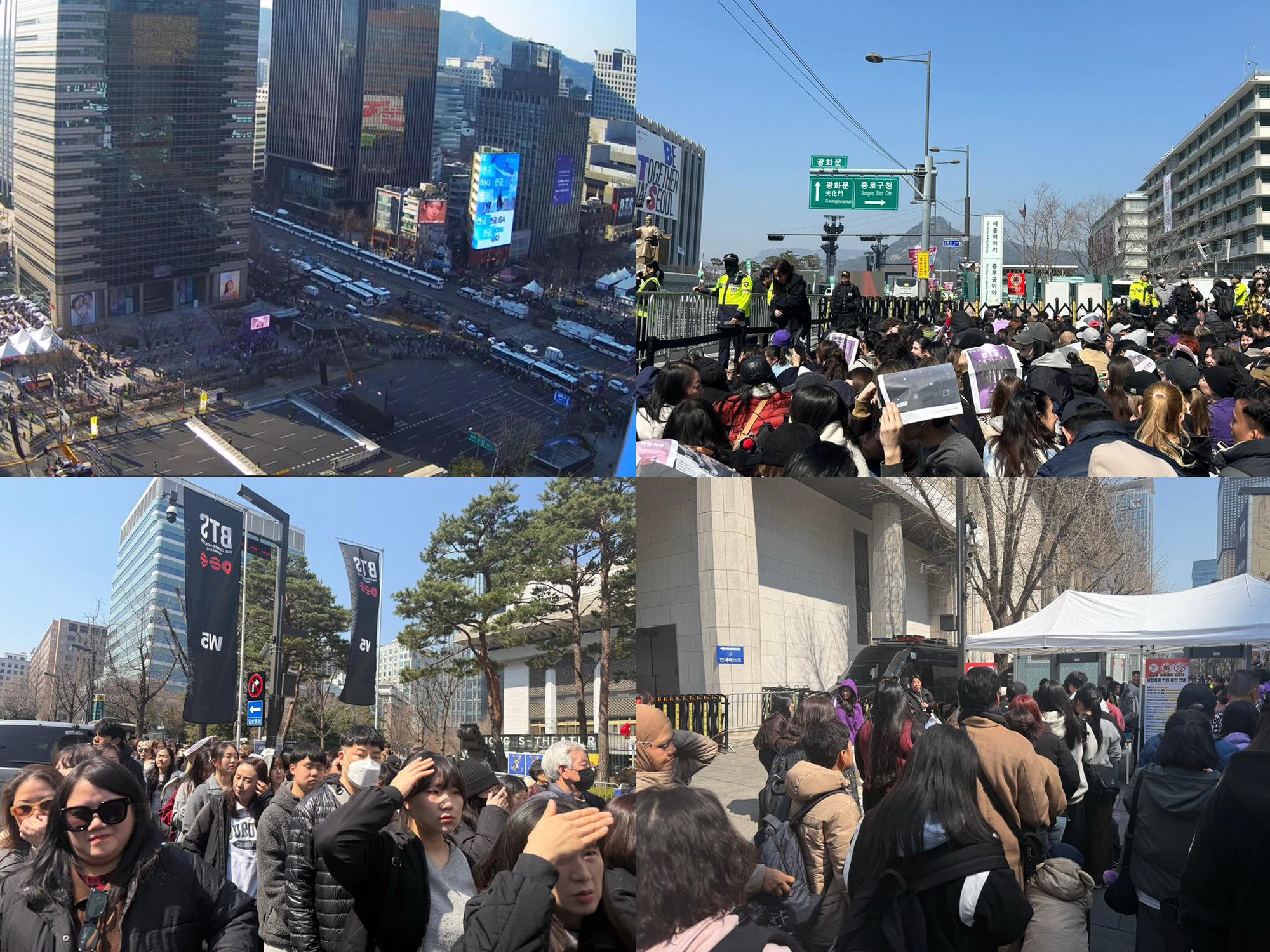 Trước giờ G concert miễn phí của BTS: Thủ tướng Hàn Quốc đích thân thị sát, hàng chục nghìn fan đổ bộ- Ảnh 3. Trước giờ G concert miễn phí của BTS: Thủ tướng Hàn Quốc đích thân thị sát, hàng chục nghìn fan đổ bộ- Ảnh 3.