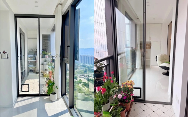 Cải tạo ban c&ocirc;ng 8m2 qu&aacute; vi diệu, c&aacute;i kết khiến h&agrave;ng x&oacute;m cũng muốn "bắt chước"- Ảnh 3.