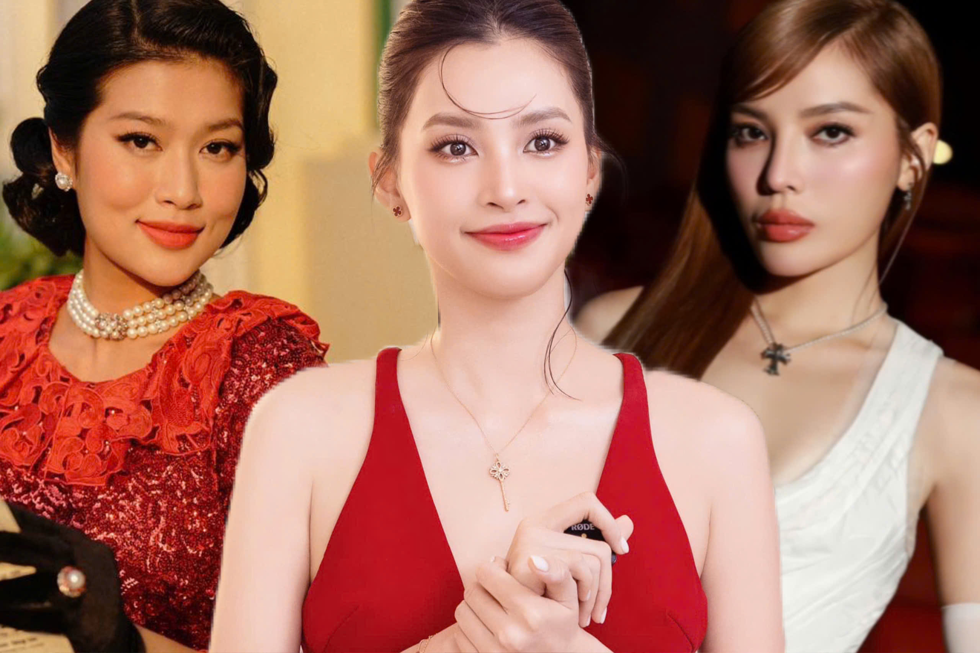 So k&egrave; nhan sắc 3 n&agrave;ng hậu đ&igrave;nh đ&aacute;m Vbiz khi l&ecirc;n m&agrave;n ảnh rộng: Tiểu Vy, Kỳ Duy&ecirc;n, Thi&ecirc;n &Acirc;n ai đỉnh nhất?- Ảnh 1.