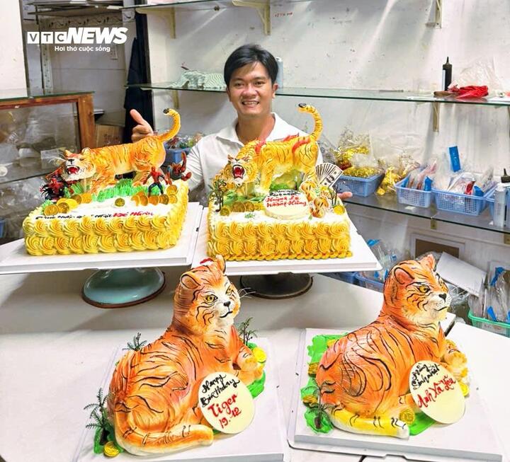 &lsquo;Thổi hồn&rsquo; 12 con gi&aacute;p l&ecirc;n b&aacute;nh kem, ch&agrave;ng trai khiến d&acirc;n mạng trầm trồ- Ảnh 3.