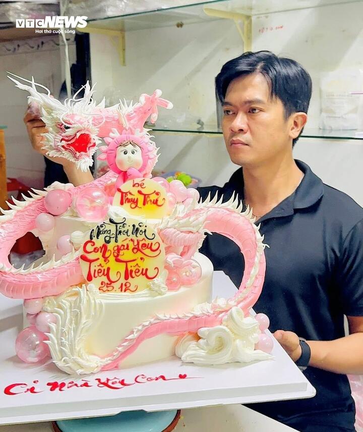 &lsquo;Thổi hồn&rsquo; 12 con gi&aacute;p l&ecirc;n b&aacute;nh kem, ch&agrave;ng trai khiến d&acirc;n mạng trầm trồ- Ảnh 1.