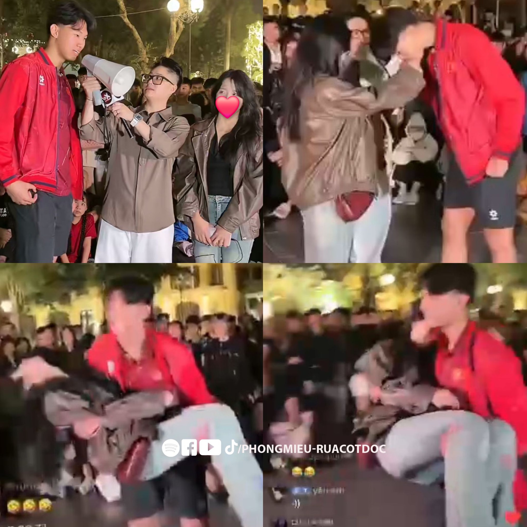 Thủ môn gần 2m U19 Việt Nam viral MXH, đi dạo phố vô tình gặp nàng thơ, "khi đi lẻ bóng, khi về có đôi"- Ảnh 1. Thủ môn gần 2m U19 Việt Nam viral MXH, đi dạo phố vô tình gặp nàng thơ, "khi đi lẻ bóng, khi về có đôi"- Ảnh 1.