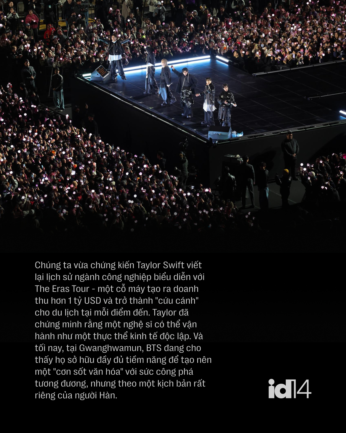 Đ&ecirc;m Gwanghwamun v&agrave; lằn ranh bất tử: BTS ch&iacute;nh thức bước v&agrave;o ng&ocirc;i đền của những vị thần- Ảnh 6.