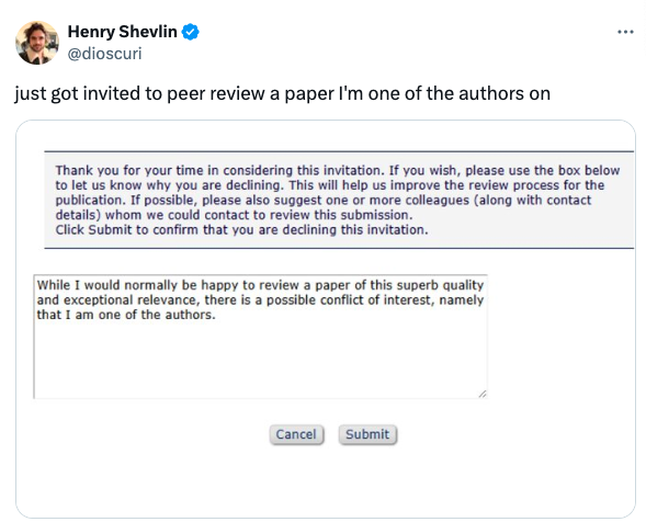 Chuyện thật như đùa: Tiến sĩ Đại học Cambridge được mời phản biện… chính bài báo của mình- Ảnh 1. Chuyện thật như đùa: Tiến sĩ Đại học Cambridge được mời phản biện… chính bài báo của mình- Ảnh 1.