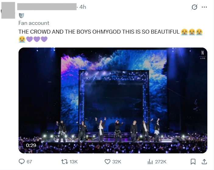 Netizen n&oacute;i g&igrave; về concert miễn ph&iacute; 42.000 người của BTS: &ldquo;Cho&aacute;ng ngợp v&agrave; hạnh ph&uacute;c&rdquo; l&agrave; chưa đủ!- Ảnh 7.