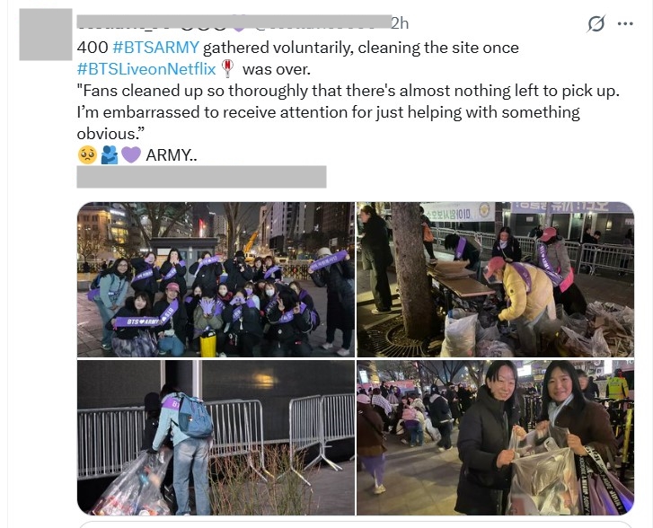 Netizen n&oacute;i g&igrave; về concert miễn ph&iacute; 42.000 người của BTS: &ldquo;Cho&aacute;ng ngợp v&agrave; hạnh ph&uacute;c&rdquo; l&agrave; chưa đủ!- Ảnh 13.