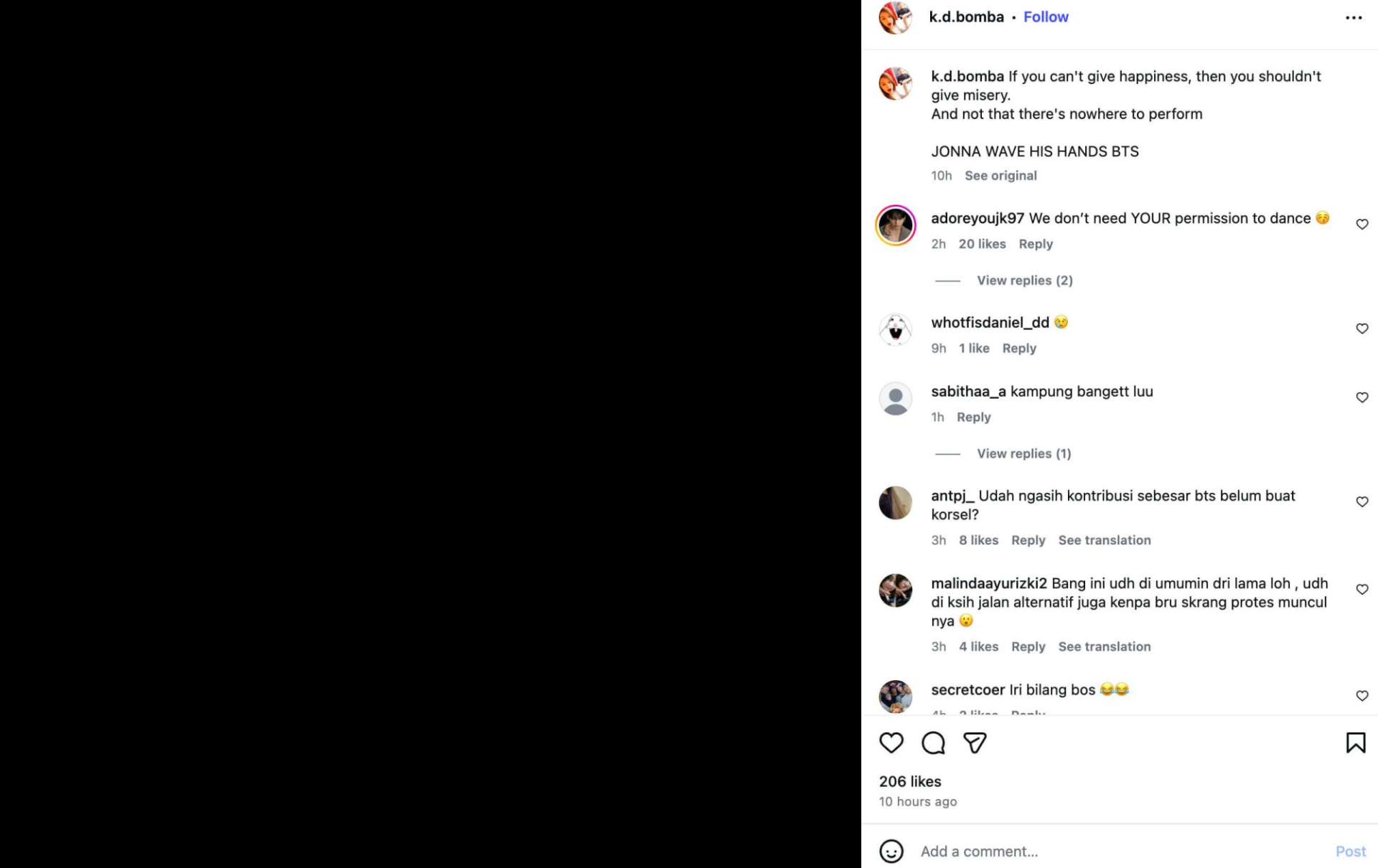 Anh trai Sulli g&acirc;y tranh c&atilde;i với d&ograve;ng trạng th&aacute;i nhắc thẳng BTS- Ảnh 2.