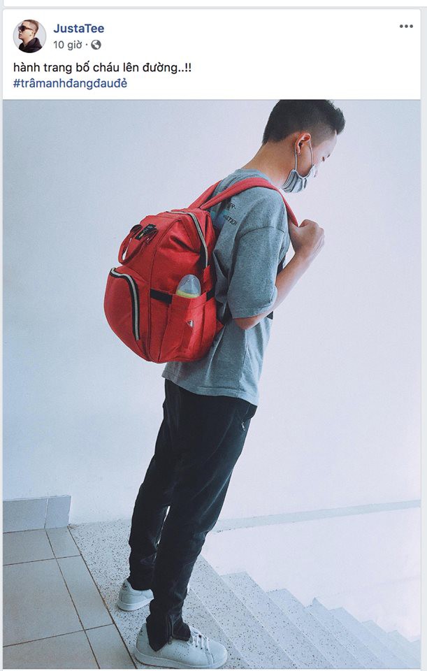 Lần thứ 3 đưa Tr&acirc;m Anh đi đẻ, JustaTee bị soi th&aacute;i độ kh&aacute;c biệt- Ảnh 2.