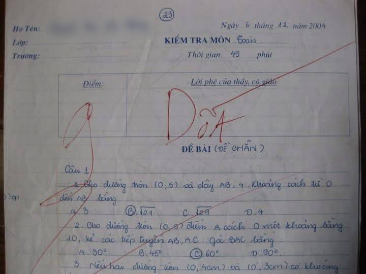 B&agrave;i kiểm tra 9 điểm bị gi&aacute;o vi&ecirc;n ph&ecirc; DỐT, nữ sinh Hải Ph&ograve;ng đọc xong cảm động: Đ&acirc;y l&agrave; người thầy m&igrave;nh v&ocirc; c&ugrave;ng tr&acirc;n trọng!- Ảnh 1.