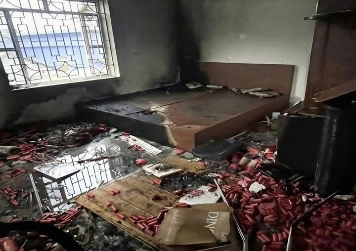 Nổ lớn tại điểm thu mua sắt vụn ở Th&aacute;i Nguy&ecirc;n, 1 người chết tại chỗ- Ảnh 2.