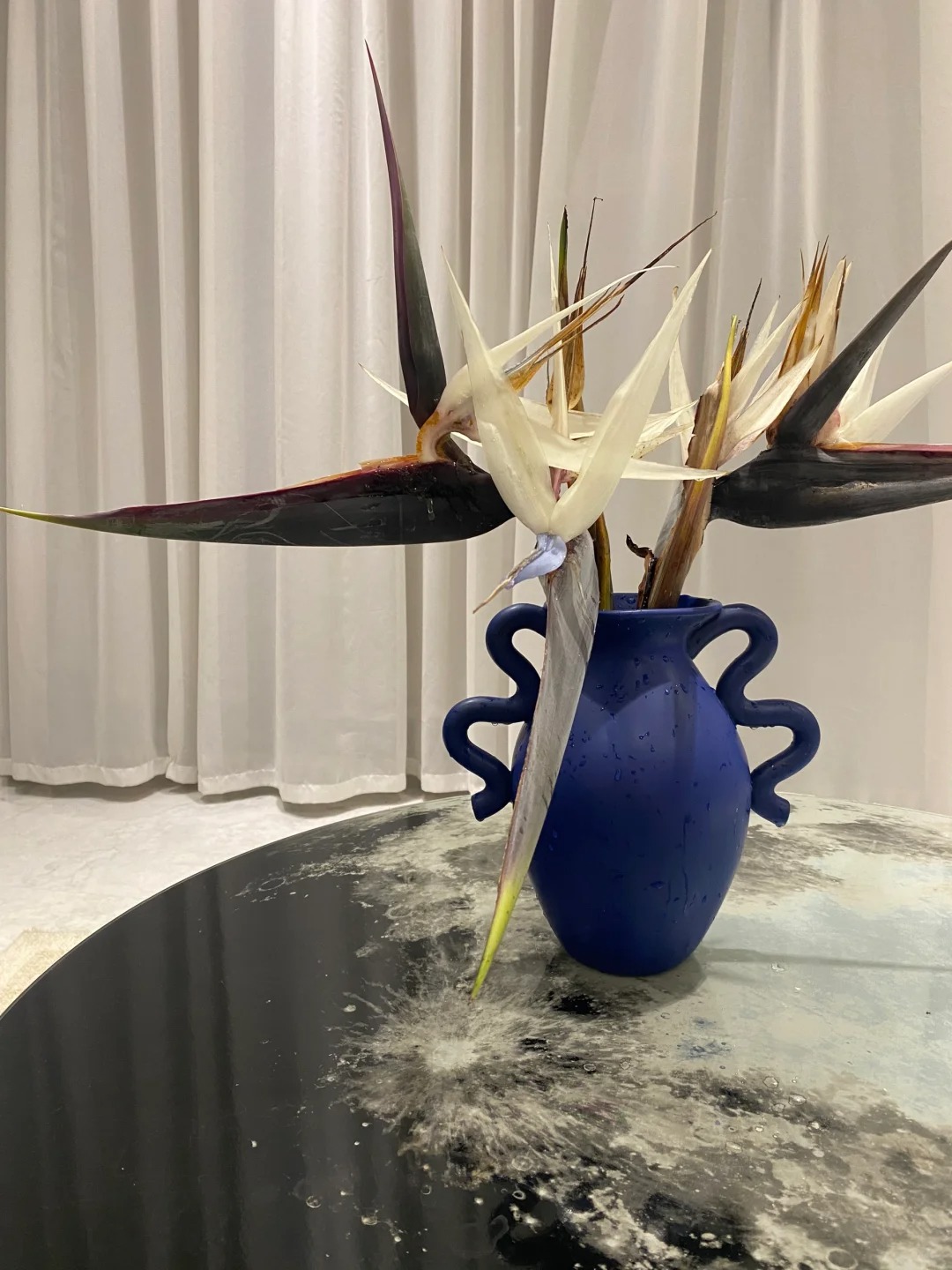 Thấy c&agrave;nh Bạch hạc "chảy nước mắt", tưởng hỏng h&oacute;a ra vớ được b&aacute;u vật decor: Lo&agrave;i hoa qu&yacute; tộc đang l&agrave;m mưa l&agrave;m gi&oacute; hội nghiện Wabi-sabi sang chảnh- Ảnh 25.