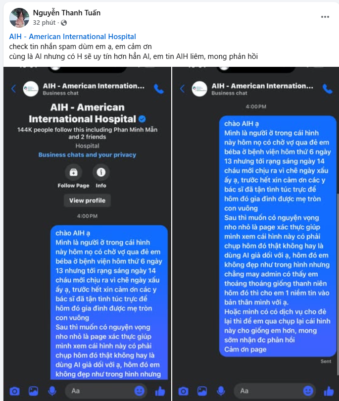 Lộ ảnh JustaTee đưa Tr&acirc;m Anh đi đẻ b&eacute; thứ 3: Bất ngờ với 