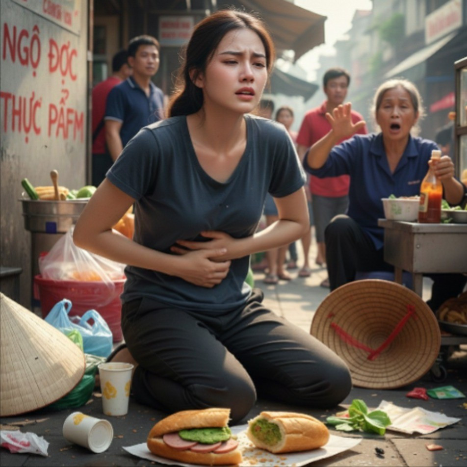 Nhiều trường hợp nghi ngộ độc thực phẩm do ăn b&aacute;nh m&igrave; ở Quảng Ng&atilde;i- Ảnh 1.