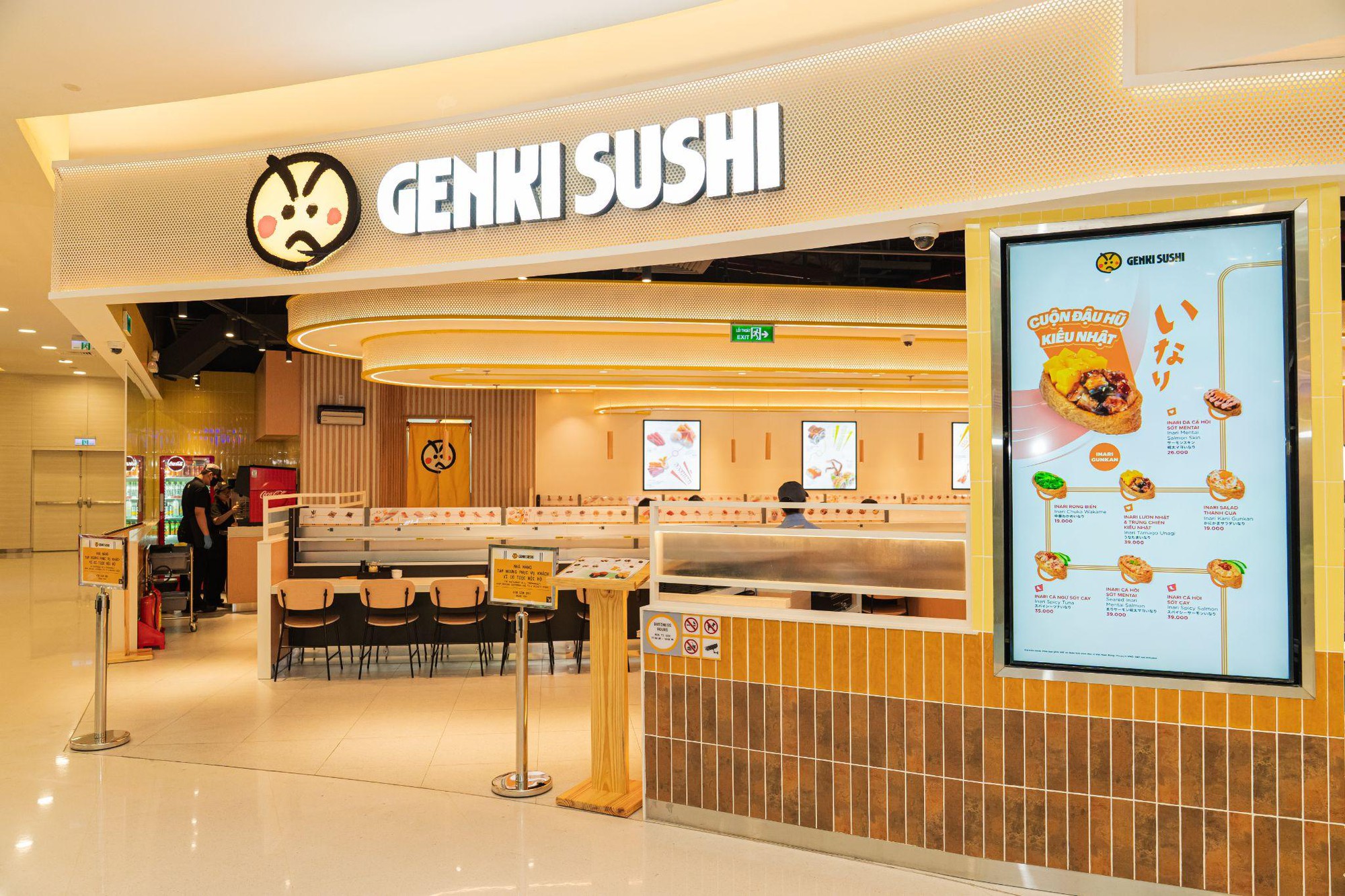 Genki Sushi tăng tốc tại Việt Nam: Tàu Kousoku “vào ga” Crescent Mall- Ảnh 1. Genki Sushi tăng tốc tại Việt Nam: Tàu Kousoku “vào ga” Crescent Mall- Ảnh 1.