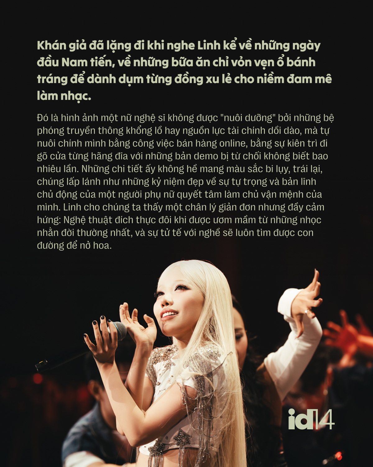 Ph&ugrave;ng Kh&aacute;nh Linh: Mười năm cho một khoảnh khắc rực rỡ Giữa Một Vạn Người- Ảnh 4.