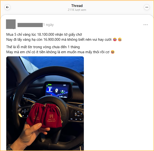 Nỗi đau của người mua v&agrave;ng bằng giấy hẹn- Ảnh 1.