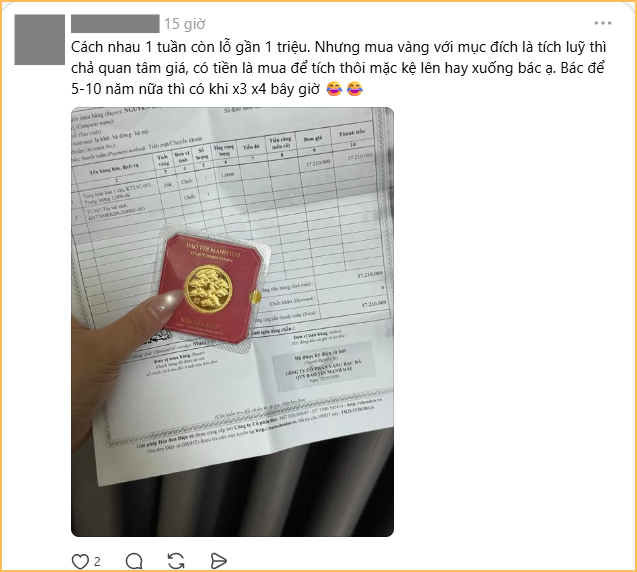 Nỗi đau của người mua v&agrave;ng bằng giấy hẹn- Ảnh 2.