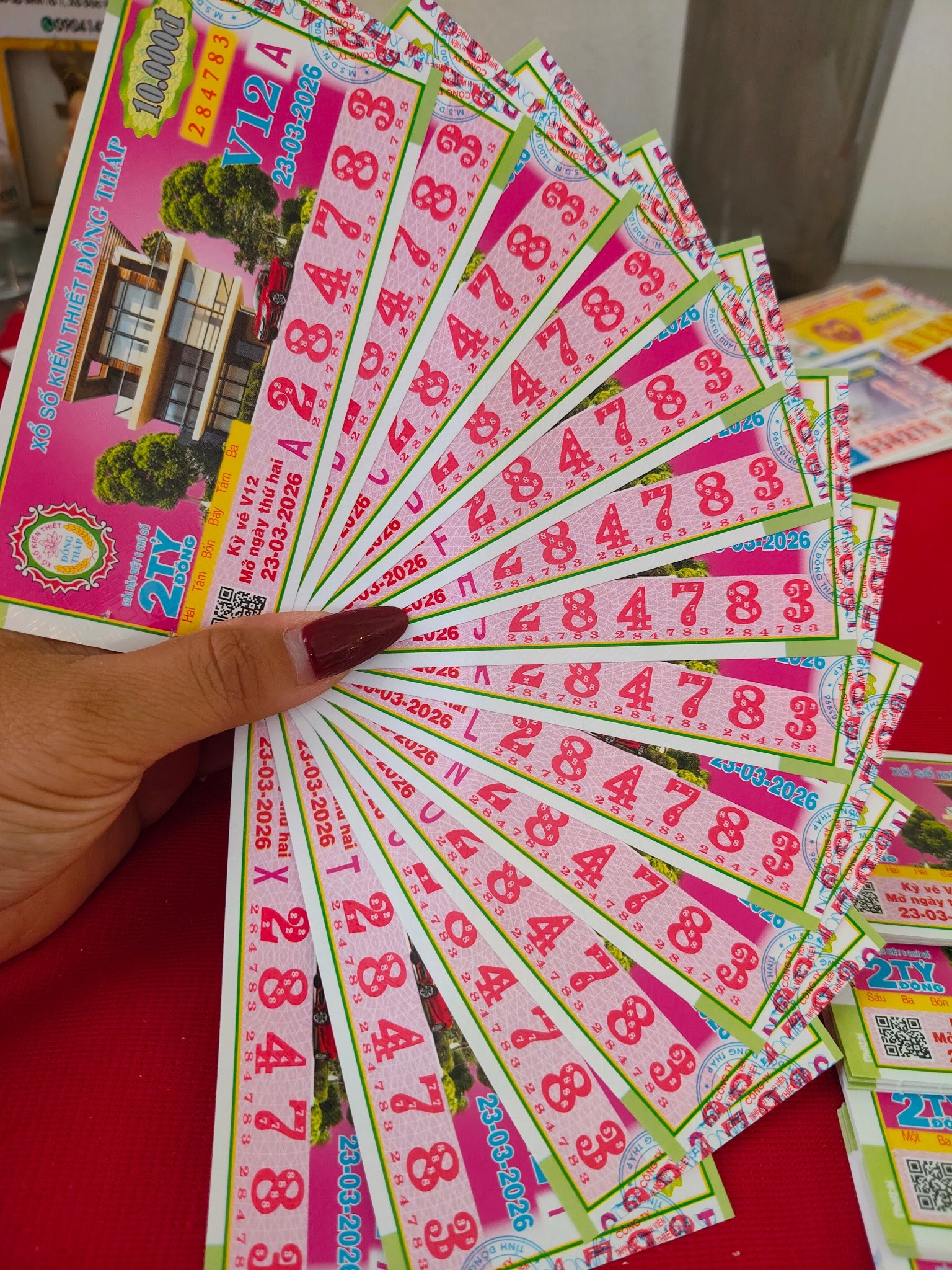 Hai giải độc đắc của xổ số miền Nam lộ diện ở T&acirc;y Ninh v&agrave;o s&aacute;ng 23-3- Ảnh 5.