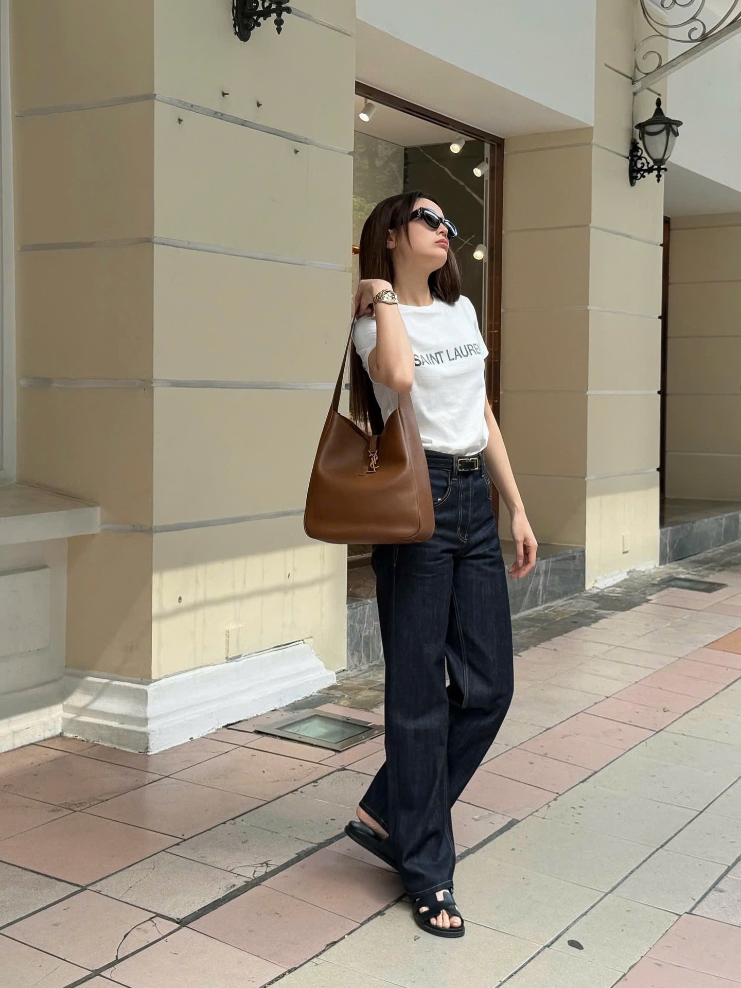 Style diện quần ống rộng của Kỳ Duy&ecirc;n c&agrave;ng ng&agrave;y c&agrave;ng xuất sắc- Ảnh 4.