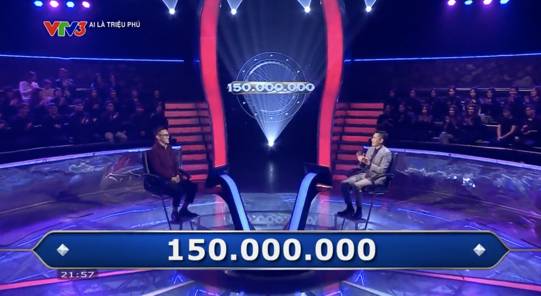 Ch&agrave;ng trai H&agrave; Nội lập kỷ lục tại Ai L&agrave; Triệu Ph&uacute; 2026: Trả lời đ&uacute;ng 14 c&acirc;u, MC Quốc Kh&aacute;nh lần đầu được đọc c&acirc;u hỏi số 15- Ảnh 2.