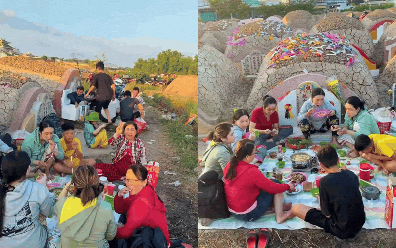 Về Bạc Li&ecirc;u xem người Tiều "mặc &aacute;o mới" cho mộ tổ ti&ecirc;n dịp Thanh Minh: Tục lệ nghe qua th&igrave; lạ l&ugrave;ng, hiểu rồi rưng rưng kh&oacute;e mắt- Ảnh 9.