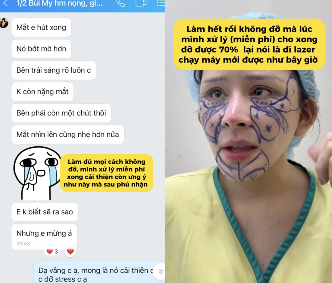 Diễn biến mới vụ h&uacute;t mỡ 70 triệu: B&aacute;c sĩ tung bằng chứng phản đ&ograve;n, nữ ch&iacute;nh l&ecirc;n tiếng mong dư luận kh&ocirc;ng nghe từ một ph&iacute;a- Ảnh 3.