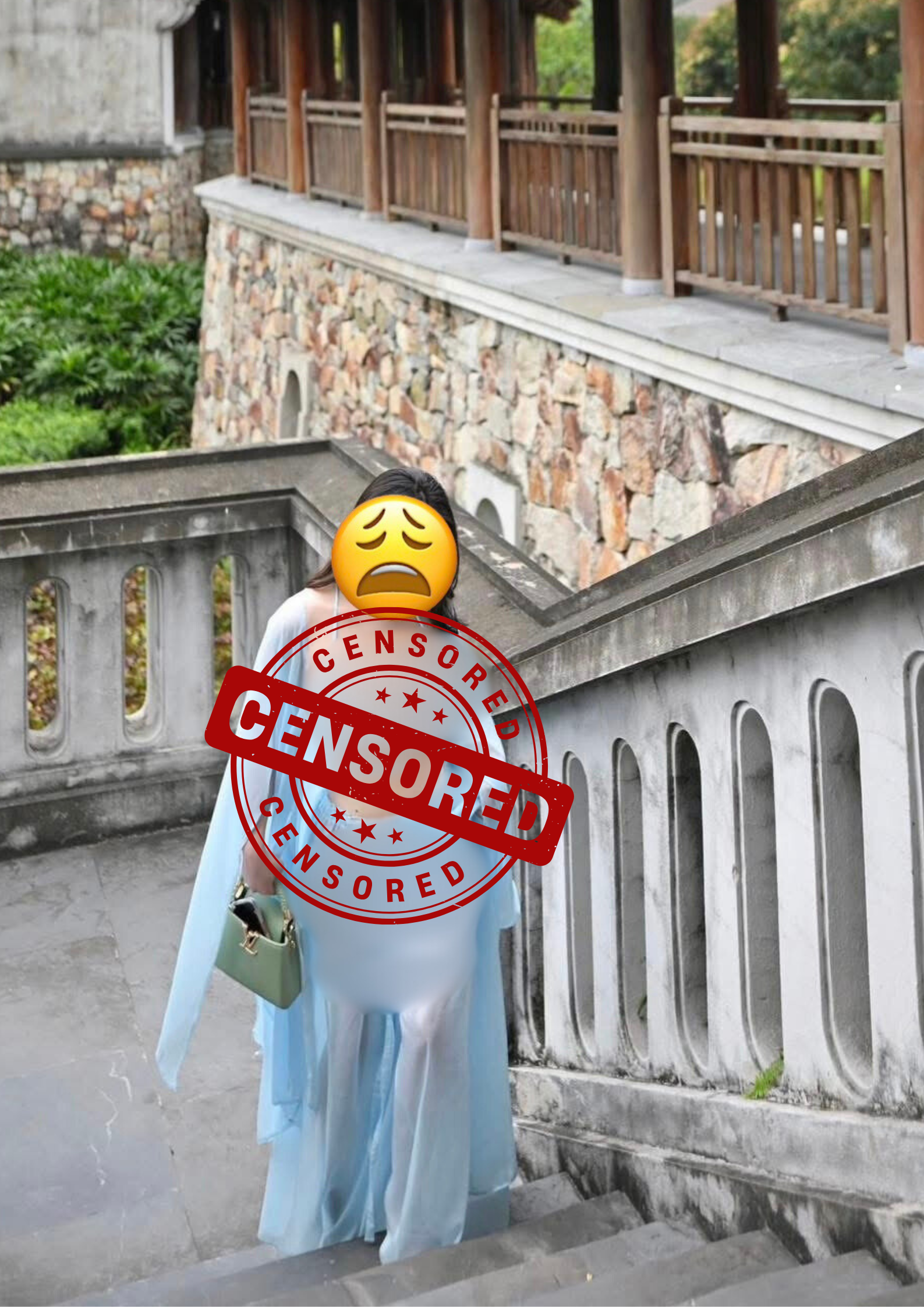 Phẫn nộ trước loạt ảnh "m&aacute;t mẻ" của nữ du kh&aacute;ch dưới ch&acirc;n n&uacute;i Y&ecirc;n Tử, b&aacute;o động tư duy sống ảo lệch lạc tại điểm đến t&acirc;m linh- Ảnh 1.