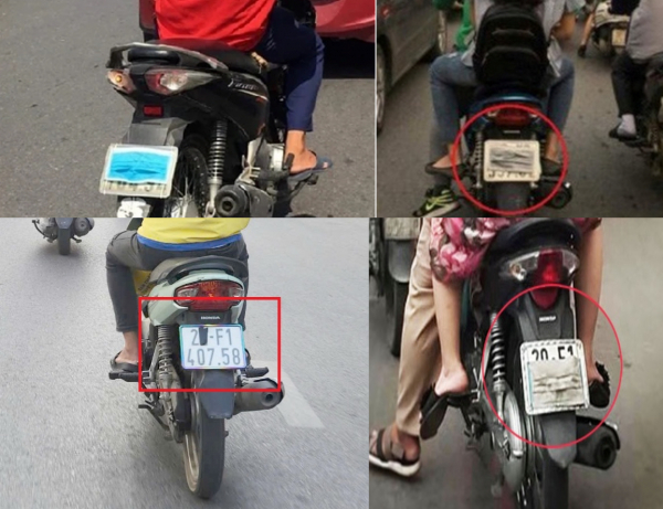 C&ocirc;ng an ra cảnh b&aacute;o n&oacute;ng li&ecirc;n quan đến biển số xe- Ảnh 1.