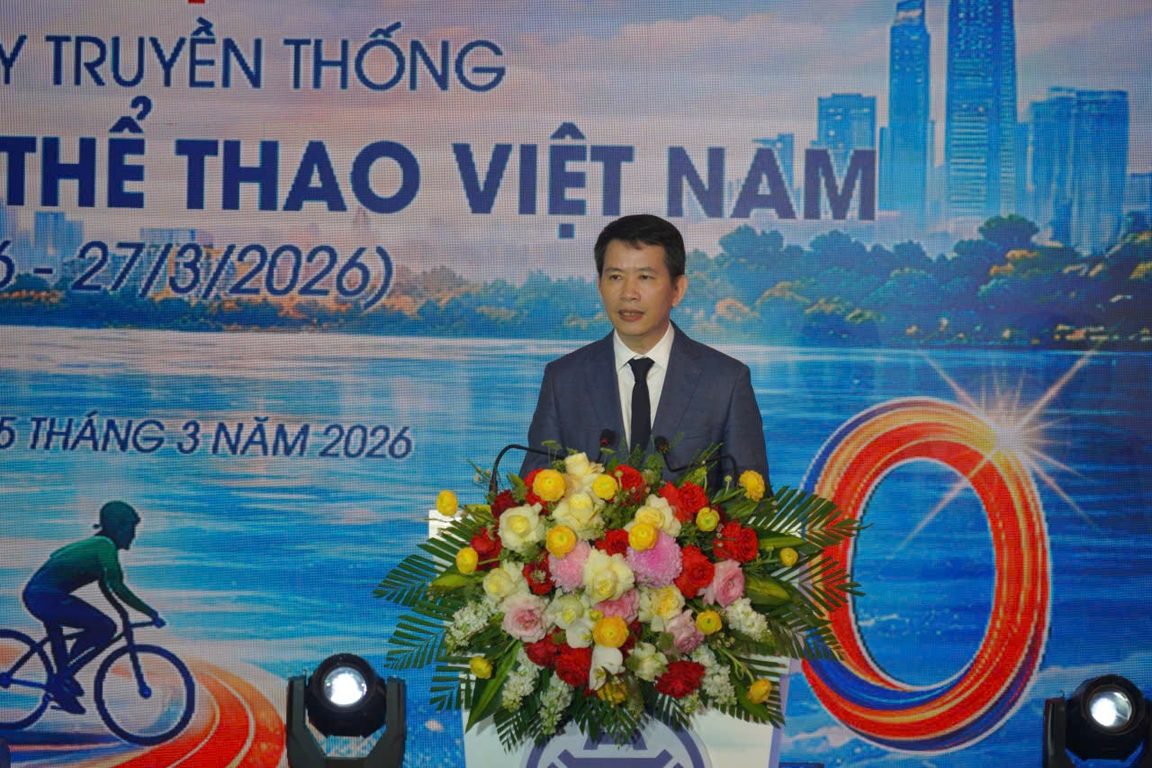 H&agrave; Nội: M&iacute;t tinh kỷ niệm 80 năm Ng&agrave;y truyền thống ng&agrave;nh Thể dục thể thao Việt Nam- Ảnh 3.